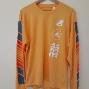 ADIDAS MOTO LS TEE LONG SLEEVE SHIRT RACE TEE M AG